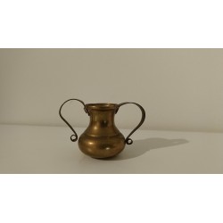 Mini jarrón de bronce