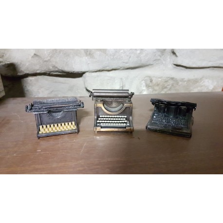 Sacapuntas miniatura máquinas de escribir