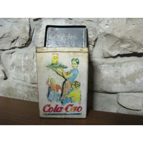 Antigua Caja Metálica Cola-Cao